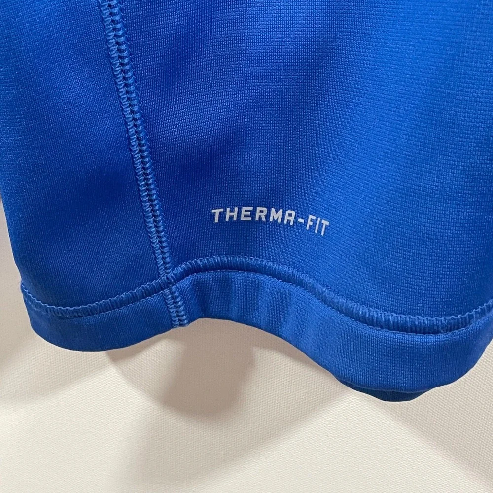 Nike Therma-FIT Mens‎ 2XL Royal Blue Quarter Zip Pullover Fleece 645383-480